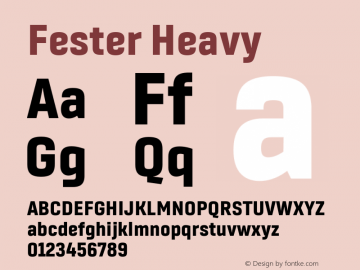 Fester Heavy Version 1.000图片样张