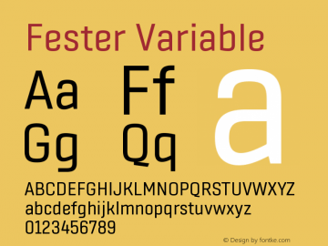 Fester Variable Version 1.000;FEAKit 1.0图片样张