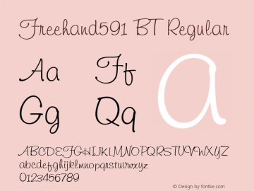 Freehand591 BT Version 1.01 emb4-OT图片样张