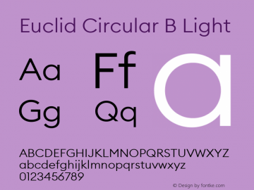 Euclid Circular B Light Version 3.001图片样张