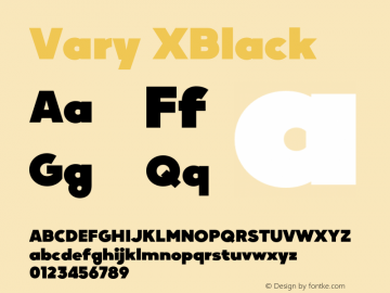 Vary XBlack Version 1.00图片样张