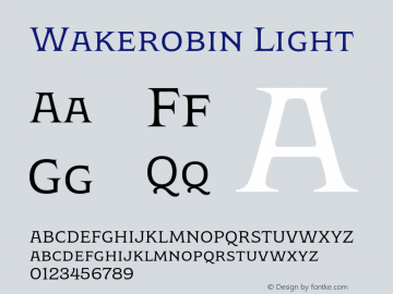 Wakerobin Light Version 1.00图片样张