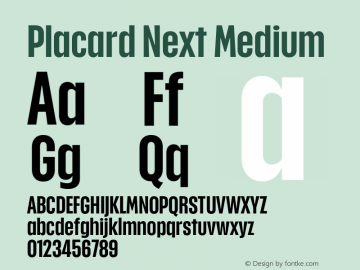 Placard Next Medium Version 1.10, build 16, s3图片样张