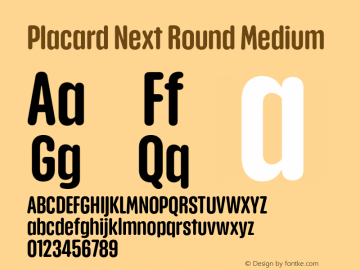 Placard Next Round Medium Version 1.00, build 21, s3图片样张