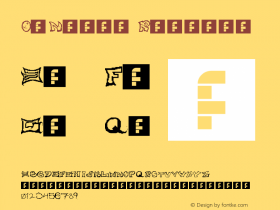 OnNoes! Regular Version 1.0 Font Sample