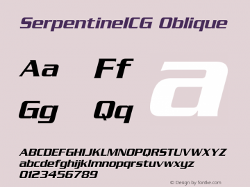 SerpentineICG Oblique 001.000图片样张