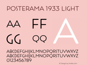 Posterama 1933 Light Version 1.00图片样张