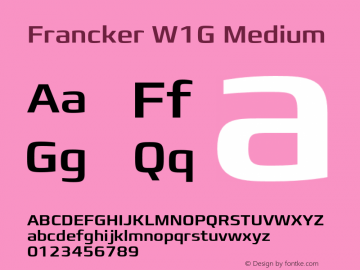 FranckerW1G-Medium Version 1.00图片样张