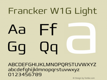 FranckerW1G-Light Version 1.00图片样张