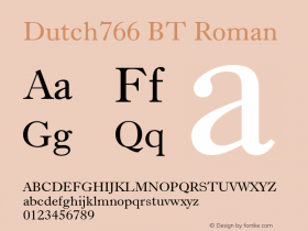 Dutch766 BT Roman Version 1.01 emb4-OT图片样张