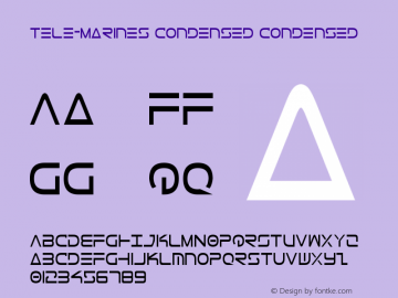 Tele-Marines Condensed Condensed 2图片样张