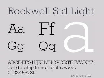 Rockwell Std Light Version 1.00 Build 1000图片样张