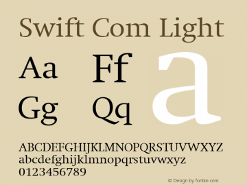 Swift Com Light Version 2.11图片样张