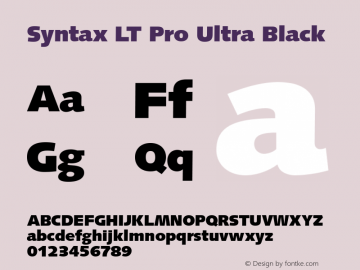 Syntax LT Pro UltraBlack Version 2.000 Build 1000图片样张