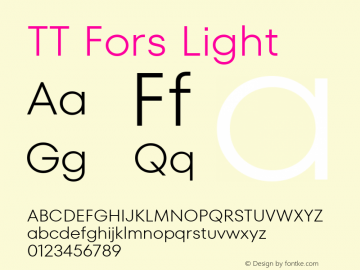 TT Fors Light 1.000.06042021图片样张