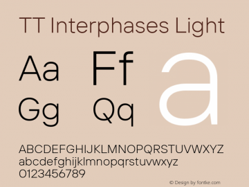 TT Interphases Light Version 1.040图片样张