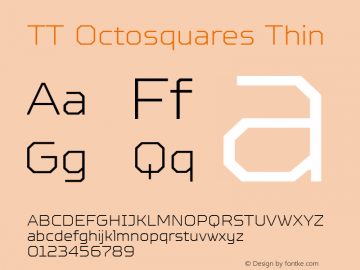 TT Octosquares Thin 1.000图片样张