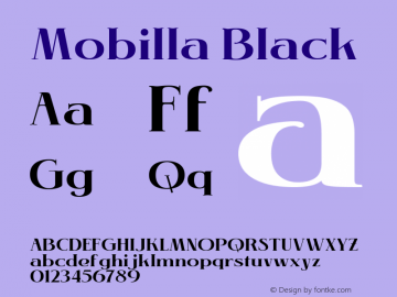 Mobilla Black Version 1.000图片样张