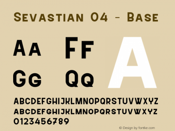 Sevastian 04 - Base Version 1.002图片样张