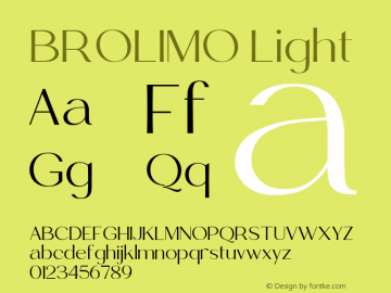 BROLIMO Light Version 1.000图片样张