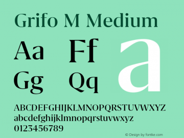 Grifo M Medium Version 2.002图片样张