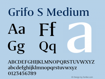 Grifo S Medium Version 2.002图片样张