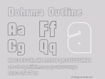 Dohrma-Outline 1.000图片样张