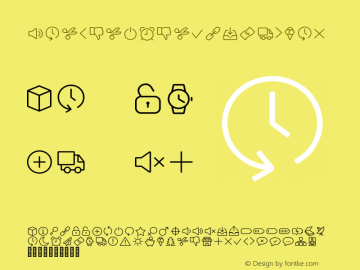 Panton Icons D Regular Version 1.000;PS 001.000;hotconv 1.0.88;makeotf.lib2.5.64775图片样张