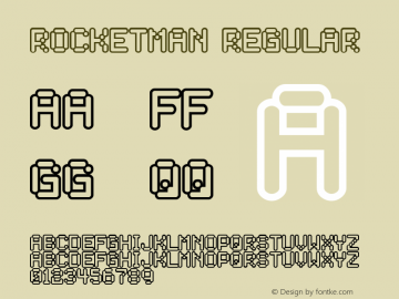 Rocketman Regular 2图片样张