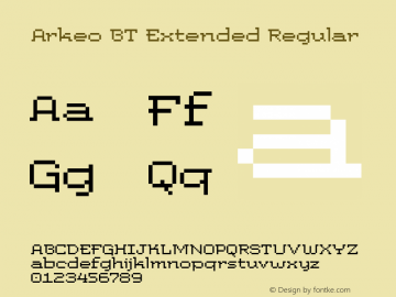 Arkeo BT Extended Version 1.01 emb4-OT图片样张