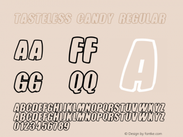 Tasteless Candy Regular 2图片样张