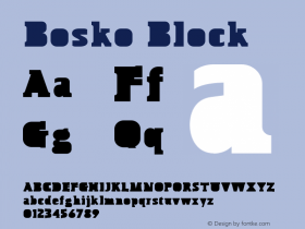 Bosko-Block 1.000图片样张