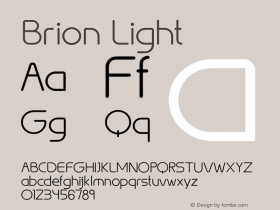 Brion-Light 1.0图片样张