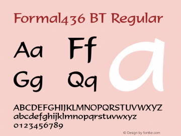 Formal436 BT Version 1.01 emb4-OT图片样张