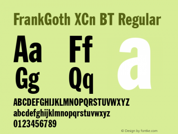 FrankGoth XCn BT Version 1.01 emb4-OT图片样张