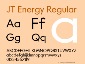 JT Energy Regular Version 3.000图片样张