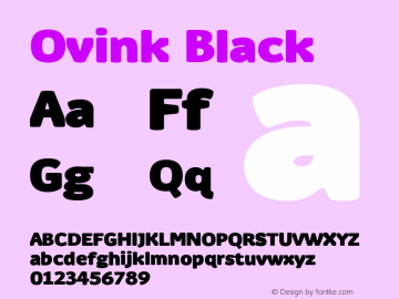 Ovink-Black 1.000图片样张
