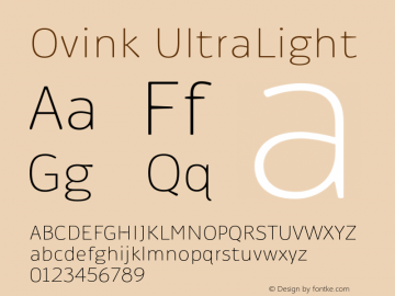 Ovink-UltraLight 1.000图片样张