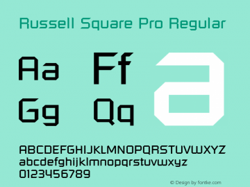 Russell Square Pro Version 2.00 Build 1000图片样张