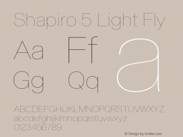 Shapiro 5 Light Fly Version 2.000图片样张