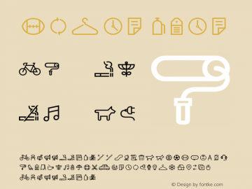 Upton Icon Version 1.000;hotconv 1.0.109;makeotfexe 2.5.65596图片样张