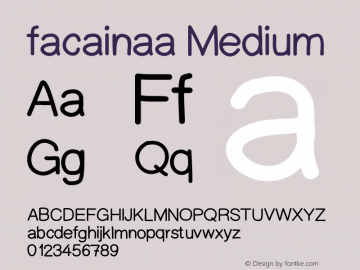 facainaa Version 001.000图片样张