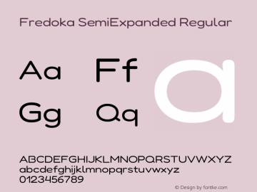 Fredoka SemiExpanded Regular Version 2.000图片样张