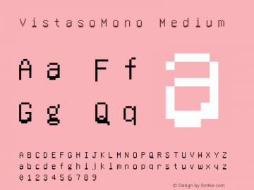 VistasoMono Version 001.000图片样张