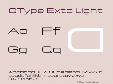 QType Extd Light Version 7.504图片样张