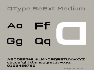 QType SeExt Medium Version 7.504图片样张