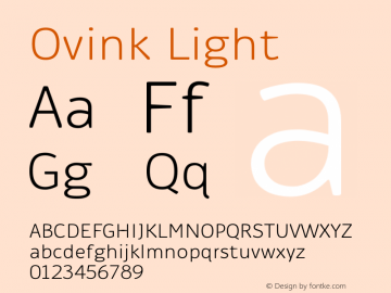 Ovink Light Version 1.00图片样张