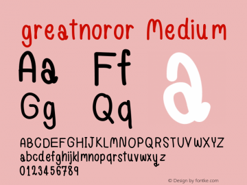 greatnoror Version 001.000图片样张