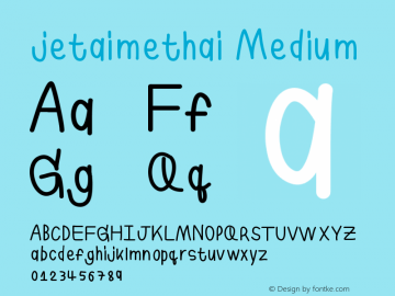 jetaimethai Version 001.000图片样张