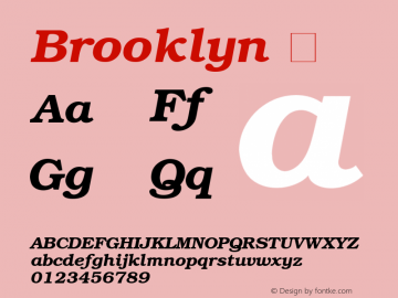 Brooklyn 0图片样张